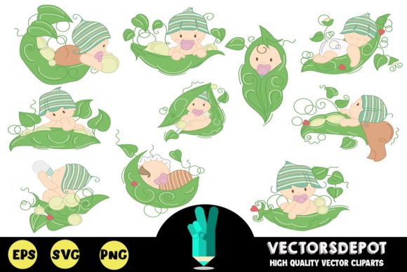 Discover the Charm of Cute Plant Babies Clipart: A Versatile Illustration Pack for Creative Projects