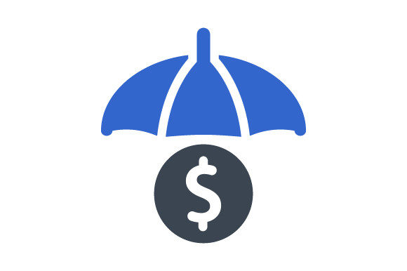 Financial Protection Icon: A Shield for Your Brand