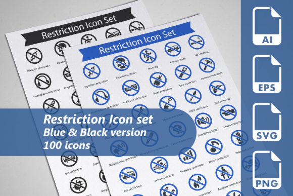 Unlocking Creativity with the Restriction Icon Set: A Comprehensive Guide