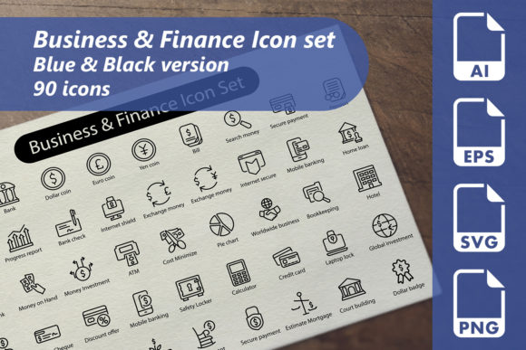 Unlocking the Potential of Business Finance Line Icons for Modern Design Projects