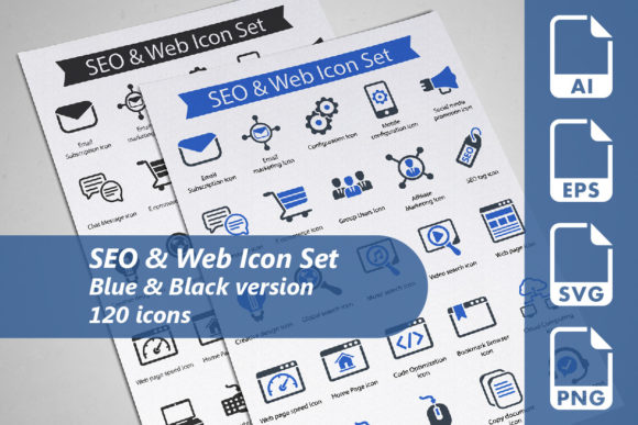 Unlocking Visual Appeal with the SEO Web Icon Set
